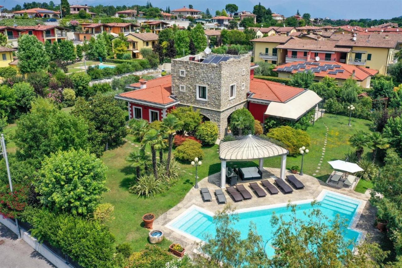 Private Luxury Villa With Pool Moniga del Garda Eksteriør billede
