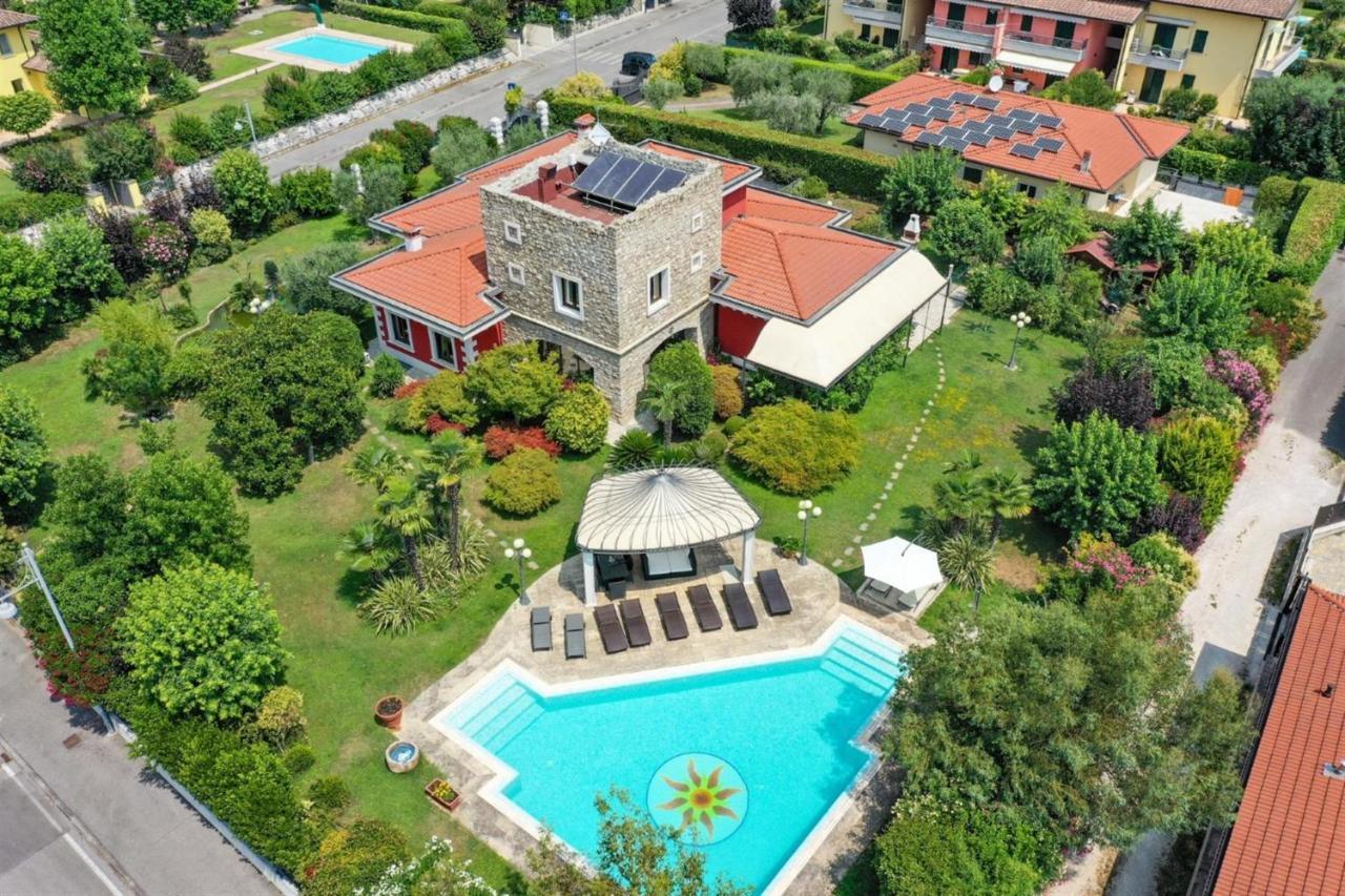 Private Luxury Villa With Pool Moniga del Garda Eksteriør billede
